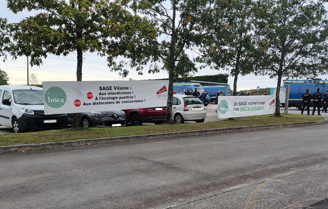 Le lobby agricole se manifeste… en force !