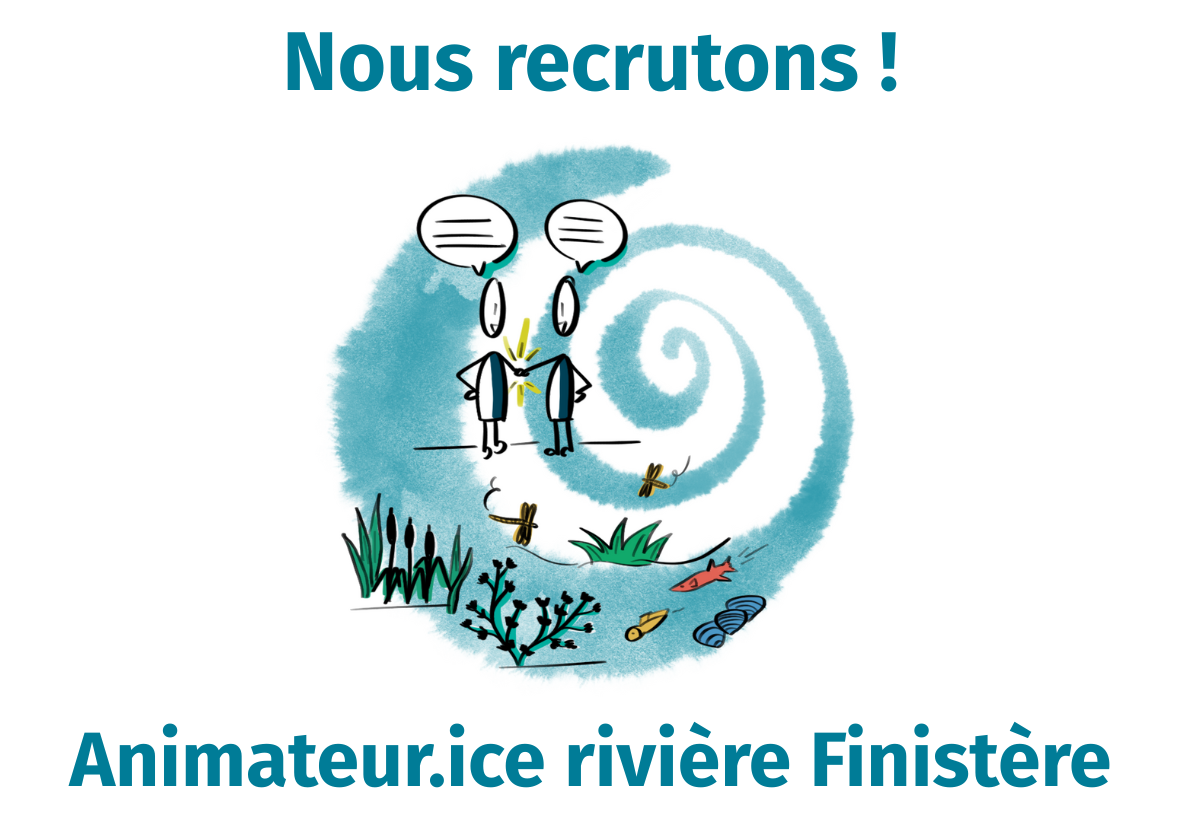Nous recrutons | Animateur·rice rivière Finistère