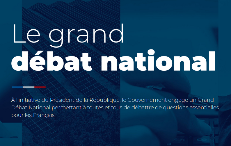 Grand débat : notre contribution, nos propositions