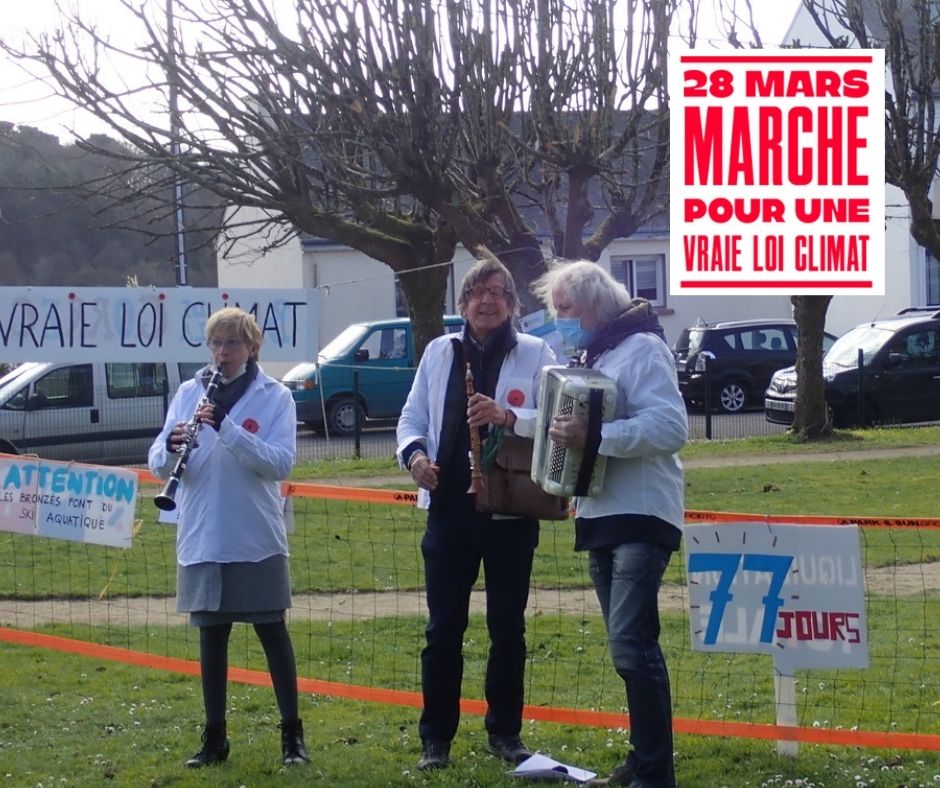 Photos | Retour sur les marches pour une vraie loi climat 